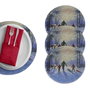 Hermia Set de 4 Salvamanteles Multicolor 37 cm
